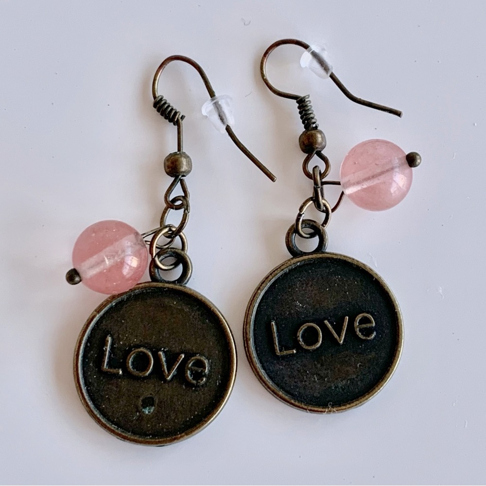 Cute Love Dangle Earrings